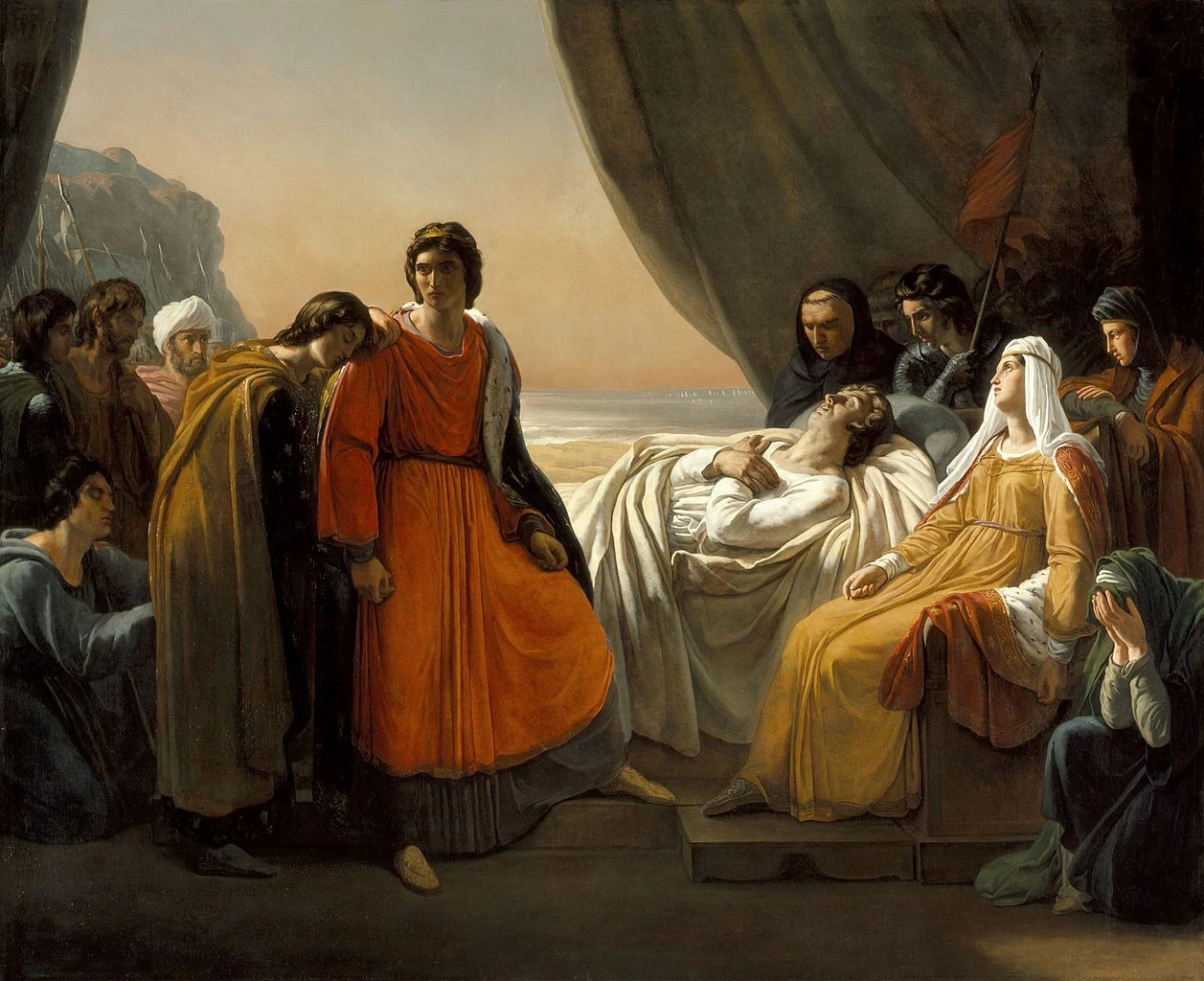 La morte di San Luigi - Los Angeles County Museum of Art